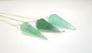 Green Fluorite Facetted Pendulum